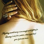 Beautiful phrases for tattoos for girls with translation